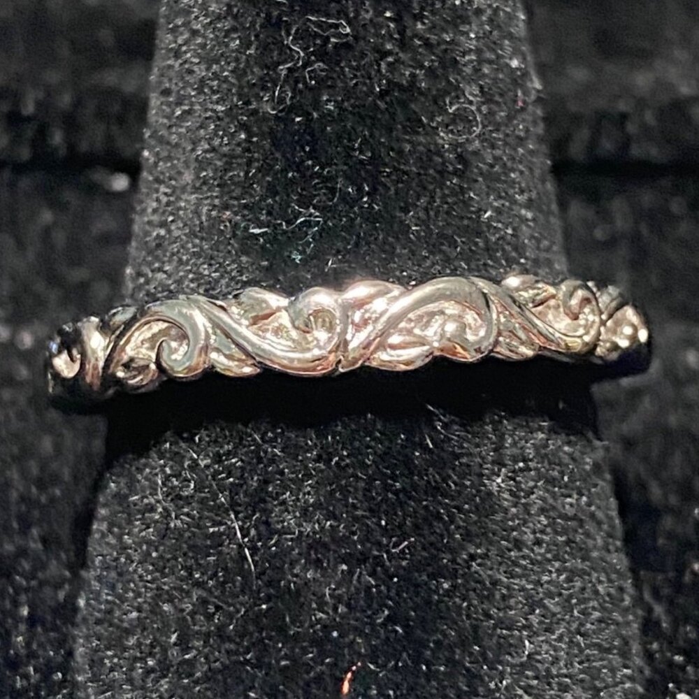 Stacker Ring Size 7.5 SAI Jewelry Sterling Silver Stamped 925 - Picture 2 of 8